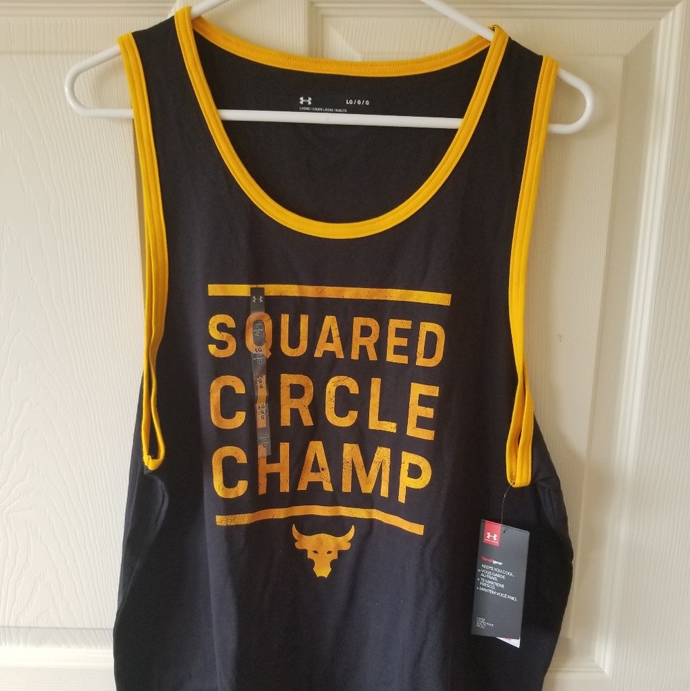 Under Armour X Project Rock Circle Champ Tank Top